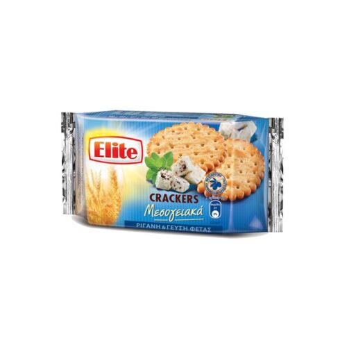 Crackers Elite cu oregano si feta 105 g