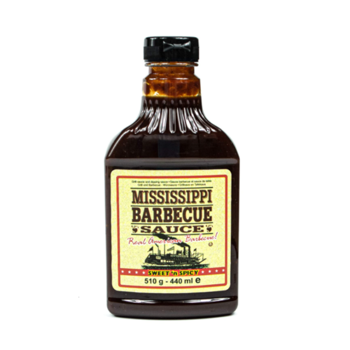 Sos barbeque Mississippi dulce, usor condimentat 440 ml